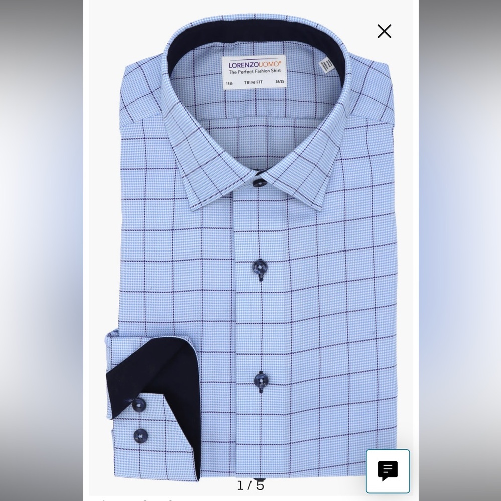 Oxford Trim Fit Dress Shirt